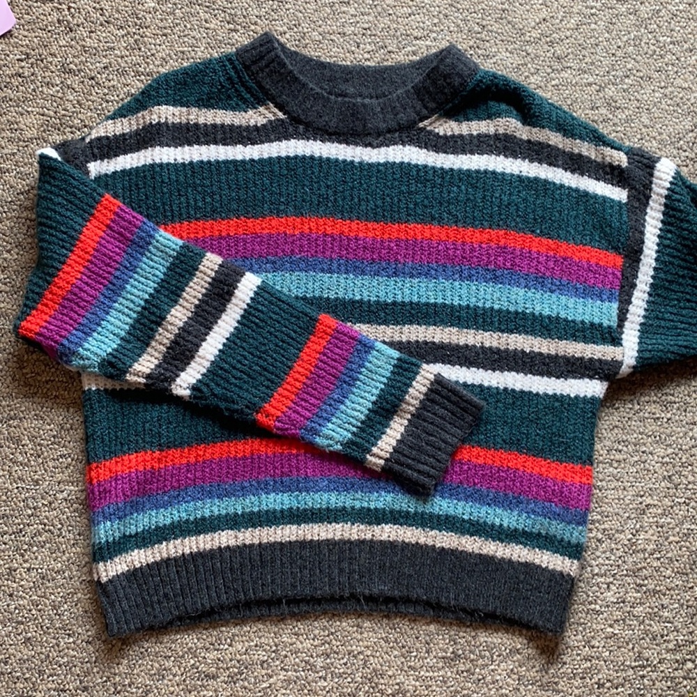 NWOT American eagle striped sweater